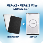 Load image into Gallery viewer, NSP-X2 Air Purifier &amp; AG+ EXTRA Antiviral H12  Filter

