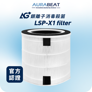 LSP-X1適用 | AG+抗病毒濾芯 (H11)